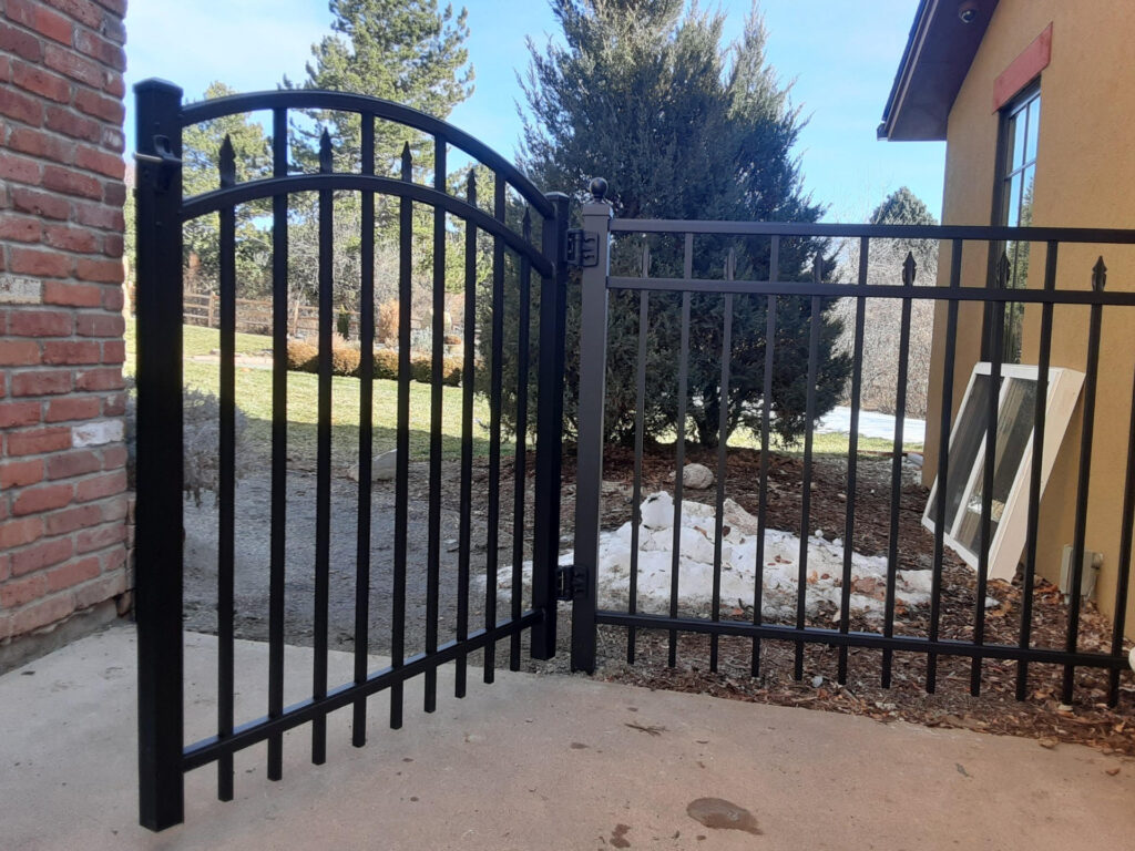 Electric Gate Installation Denver, CO 2 Metal Fence Installation lakewood