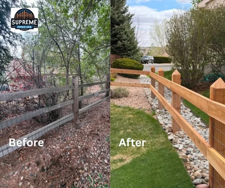Supreme Fencing Denver LLC 8 Split Rail Fence installation