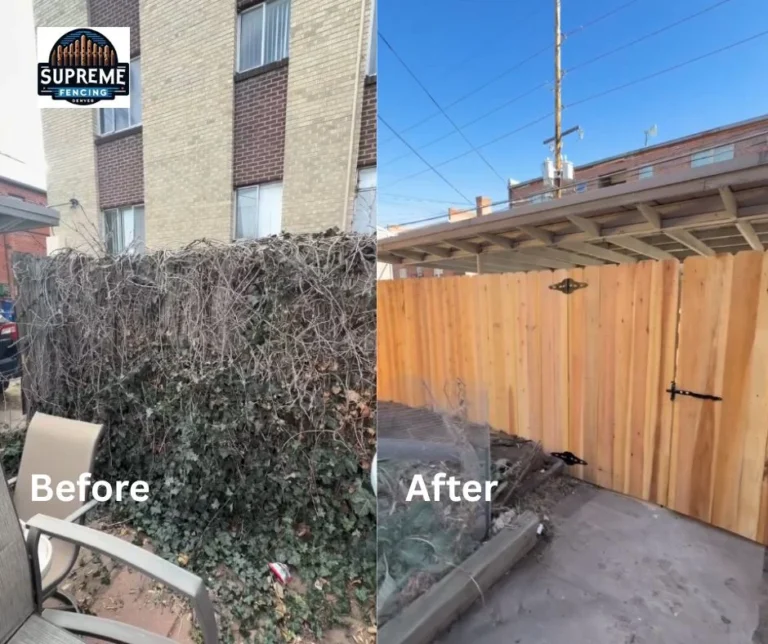 Supreme Fencing Denver LLC 9 Wood Privacy Fence installation