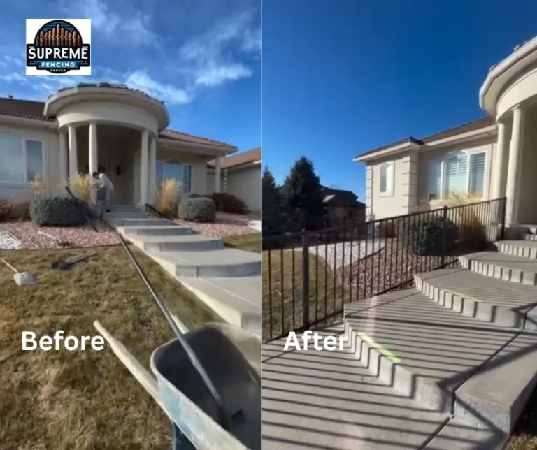 Supreme Fencing Denver LLC 7 Wrought Iron Fence installation
